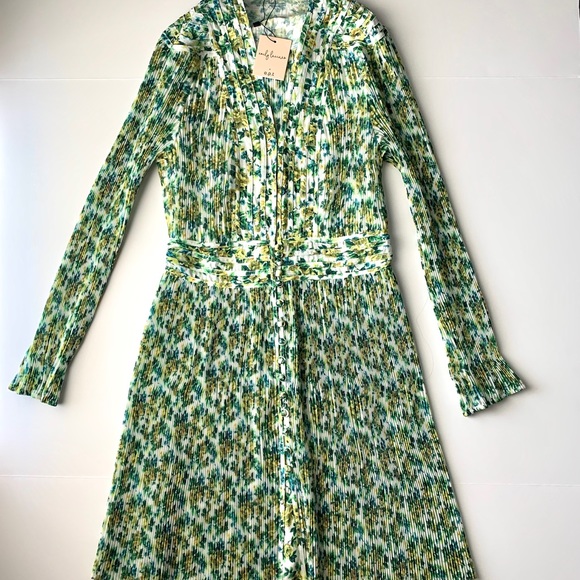 O.P.T X EMILY LUCIANO • Pleated Midi Dress - Picture 10 of 11